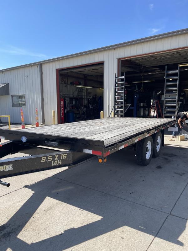 2010 Doolittle Trailer Mfg 8'6"x16' Flatbed Flatbed Trailer 2010 Doolittle Trailer Mfg 8'6"x16' Flatbed Flatbed Trailer