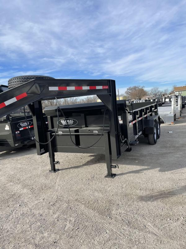 2022 Global Equipment Co. 16' Gn Dump Dump Trailer 2022 Global Equipment Co. 16' Gn Dump Dump Trailer