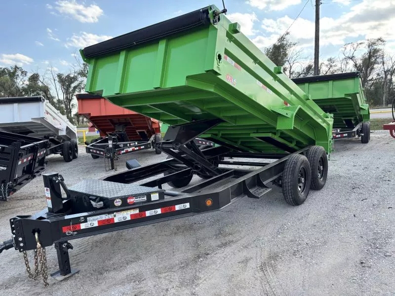 2026 GR Trailers 83"x14' Dump Trailer