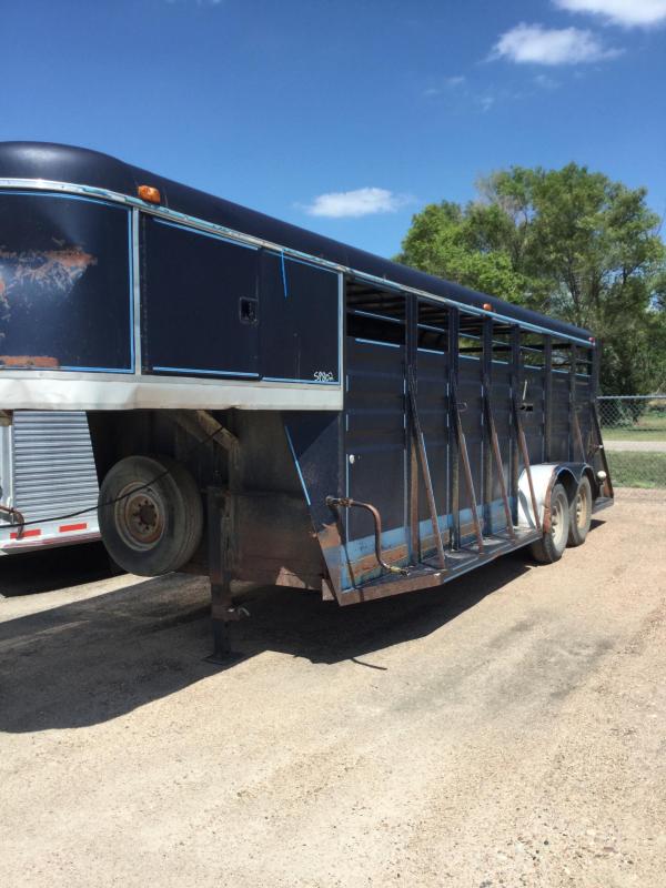 1991 Stidham Trailers stock Livestock Trailer 1991 Stidham Trailers stock Livestock Trailer