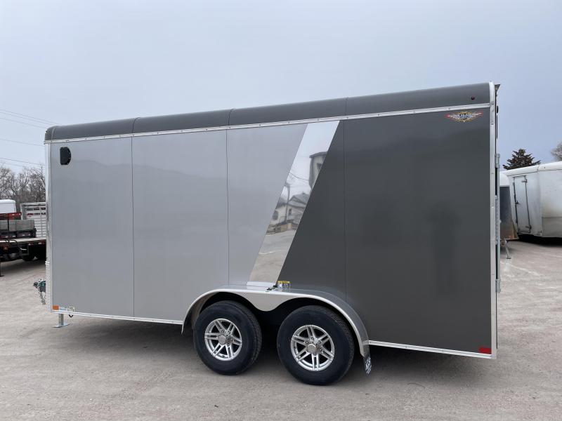 2022 H and H Trailer 7x16 HH Series Round Top V-Nose Enclosed Cargo Trailer 10K Tandem (H8416TRTV-100) Enclosed Cargo Trailer 2022 H and H Trailer 7x16 HH Series Round Top V-Nose Enclosed Cargo Trailer 10K Tandem (H8416TRTV-100) Enclosed Cargo Trailer