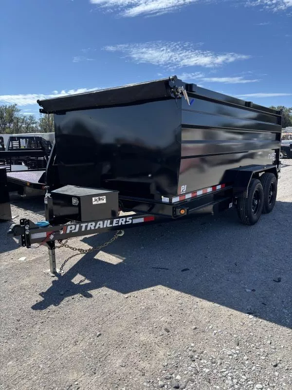 2026 PJ Trailers D7 Channel 83"x14' 4' side Dump Trailer