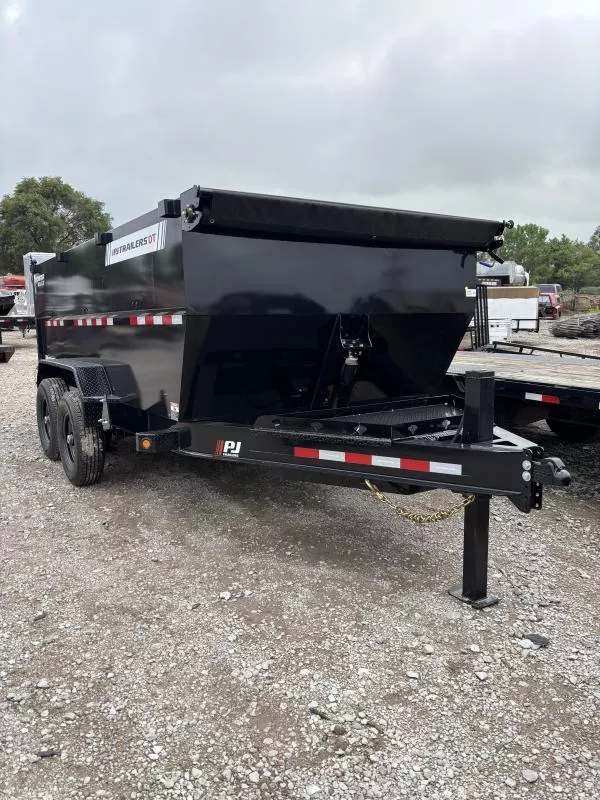 2026 PJ Trailers DT1142 Telescopic 4'side 14' HD Dump Trailer