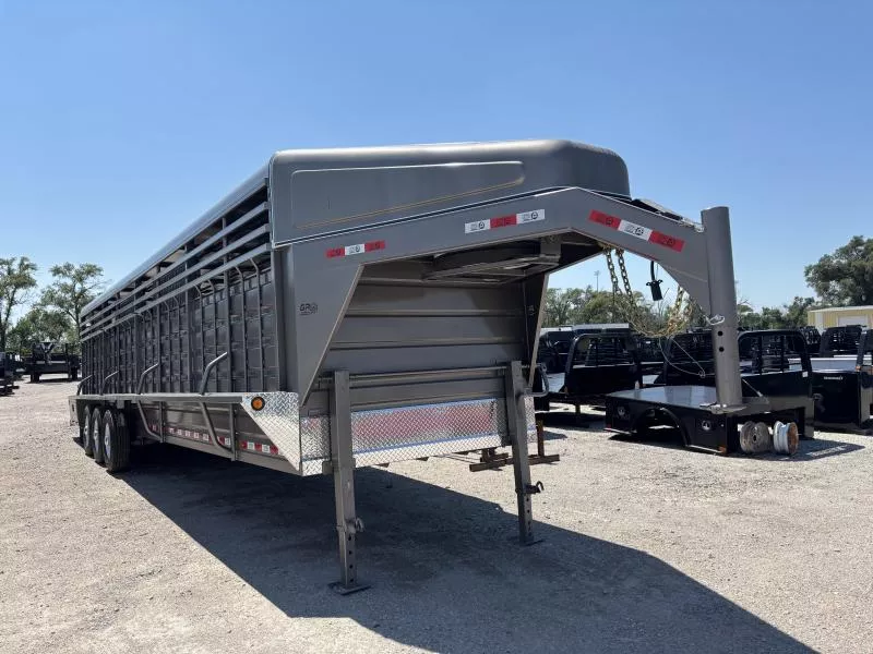 2025 GR Trailers 6.8' x 32' Gooseneck Tri Axle Stock Trailer ( STH6832W20LNR) Stock / Stock Combo Trailer