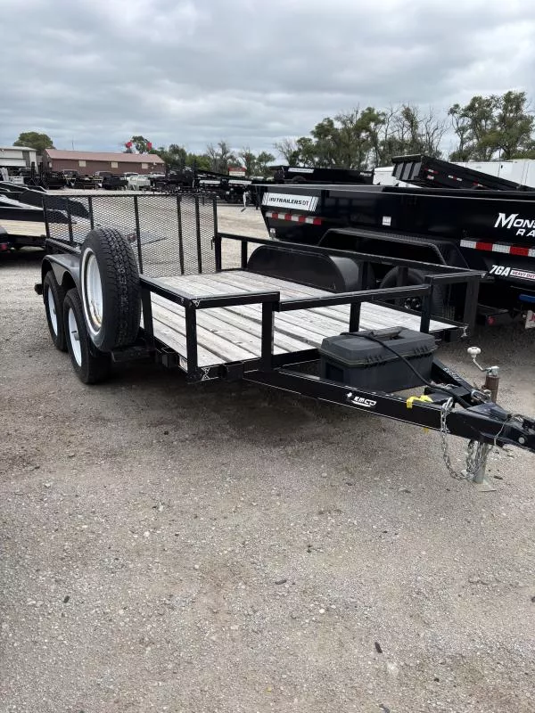 2012 Temco MFG 6x12 Tandem Axle Utility Trailer
