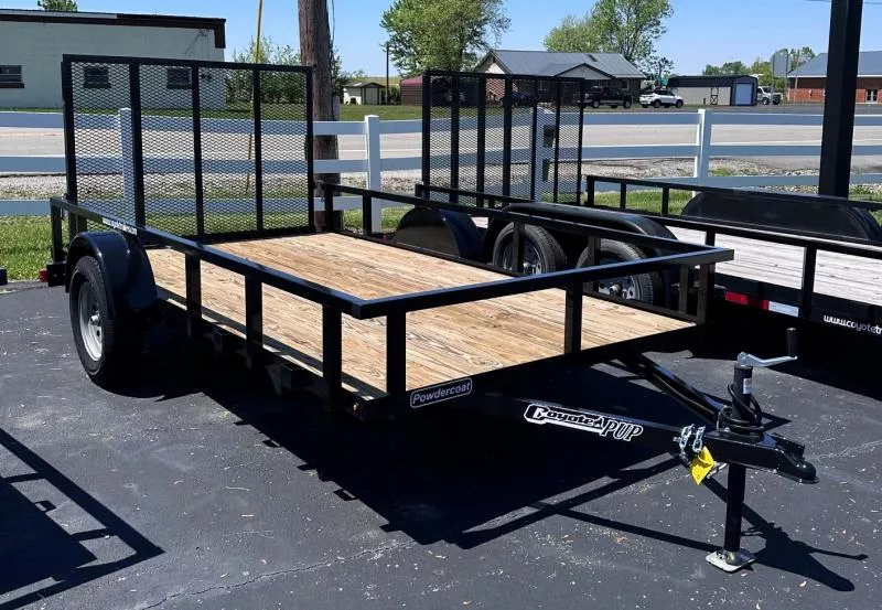 2025 Coyote Trailers 6X12 Pup Landscape Trailer
