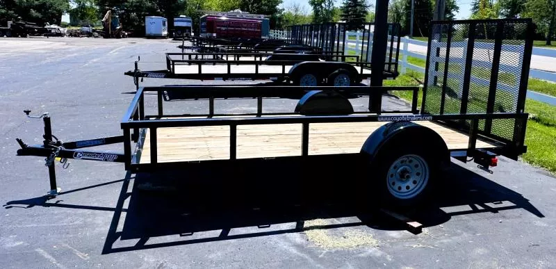 2025 Coyote Pup Utility 6x12 Landscape Trailer