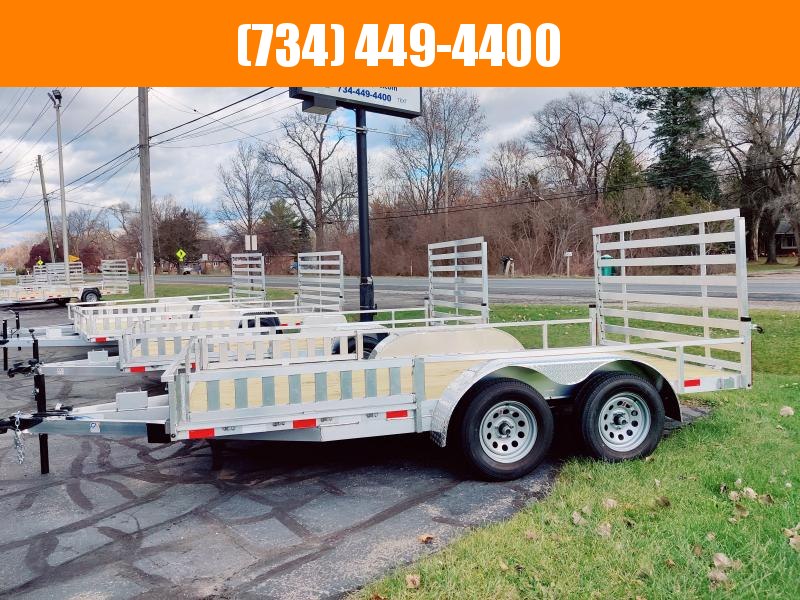 2022 7x14 Tandem Aluminum Utility Trailer 2022 7x14 Tandem Aluminum Utility Trailer