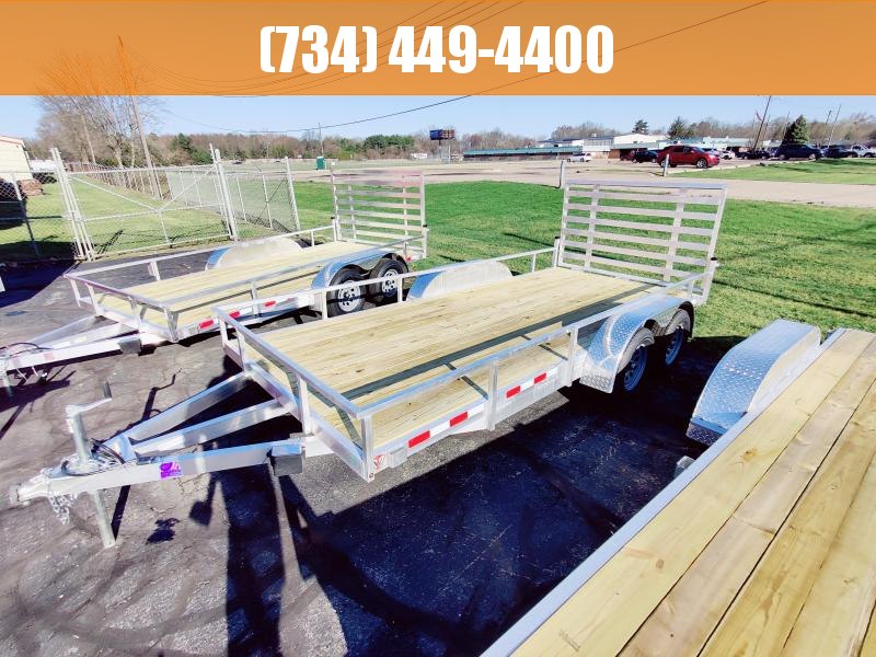 2023 Ultra Sport 7x16 Tandem Axle Utility Trailer W HD RAMP 2023 Ultra Sport 7x16 Tandem Axle Utility Trailer W HD RAMP