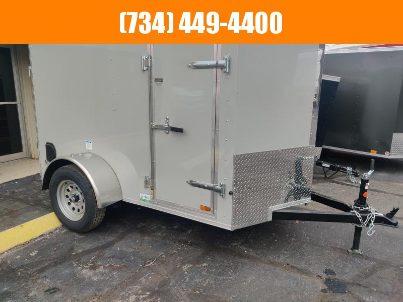 2021 Continental Cargo V Nose 5x8 Enclosed Cargo Trailer w Side Door 2021 Continental Cargo V Nose 5x8 Enclosed Cargo Trailer w Side Door