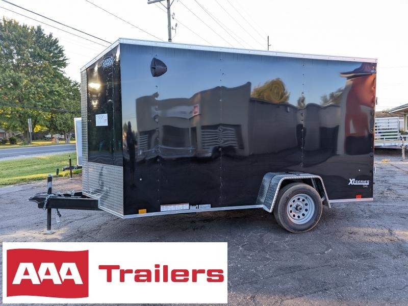 2021 Cargo Express 7x12 Single Axle w Brakes and Ramp Door 2021 Cargo Express 7x12 Single Axle w Brakes and Ramp Door