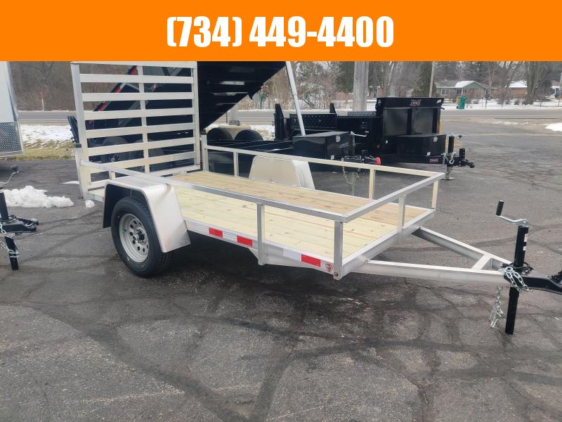 2021 Mid America All Aluminum 5x10 Utility Trailer w RAMP Utility Trailer 2021 Mid America All Aluminum 5x10 Utility Trailer w RAMP Utility Trailer