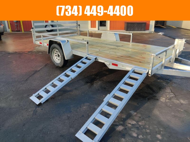 2021 Mid America Aluminum 7x14 ATV Trailer w Rear & Side Ramps Utility Trailer 2021 Mid America Aluminum 7x14 ATV Trailer w Rear & Side Ramps Utility Trailer