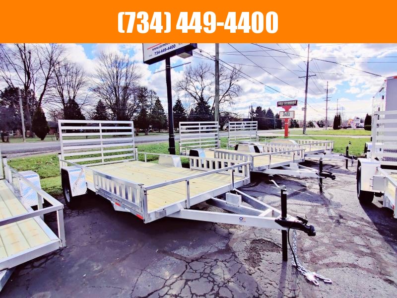 2021 Ultra Sport Aluminum 7x14 ATV Trailer w Rear & Side Ramps Utility Trailer 2021 Ultra Sport Aluminum 7x14 ATV Trailer w Rear & Side Ramps Utility Trailer