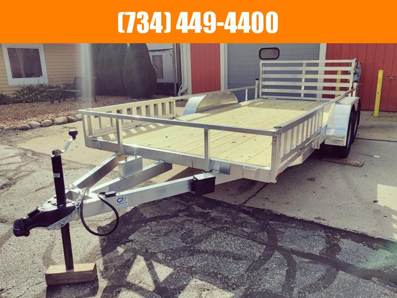 2022 7x16 Tandem Aluminum ATV Trailer 2022 7x16 Tandem Aluminum ATV Trailer