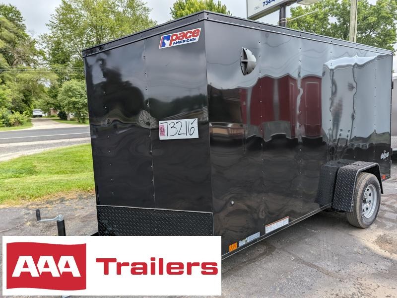 2023 LOOK 6x12 Enclosed Cargo Trailer w Ramp Door BLACKOUT 2023 LOOK 6x12 Enclosed Cargo Trailer w Ramp Door BLACKOUT