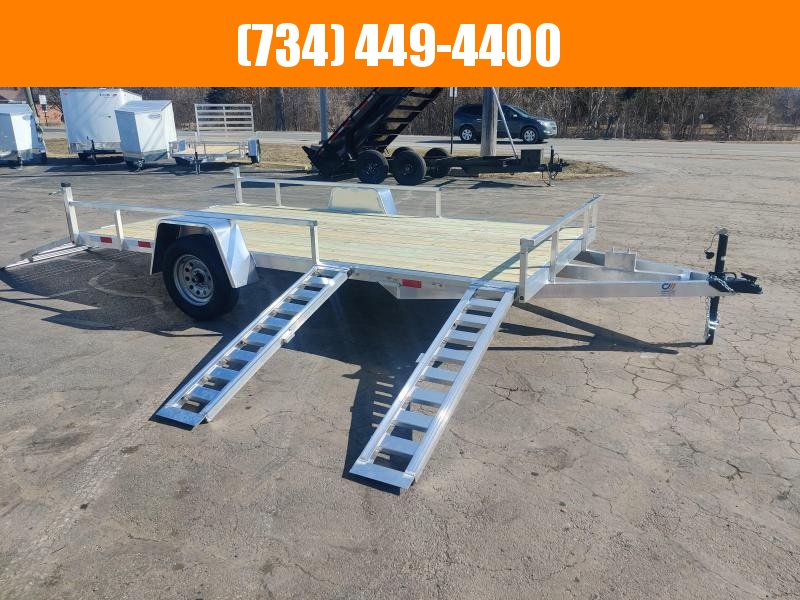 2021 Mid America Aluminum 7x14 ATV Trailer w Rear & Side Ramps Utility Trailer 2021 Mid America Aluminum 7x14 ATV Trailer w Rear & Side Ramps Utility Trailer