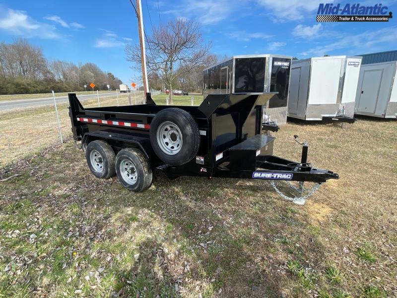 2022 Sure-Trac ST7210D1R-B-100 Dump Trailer 2022 Sure-Trac ST7210D1R-B-100 Dump Trailer