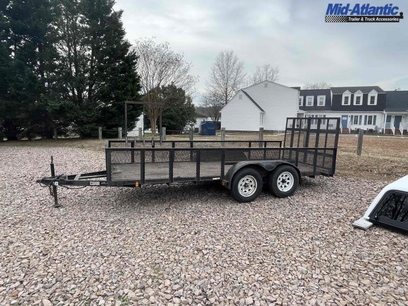 2005 Carry-On 7x16 High Side Landscape Utility Trailer 2005 Carry-On 7x16 High Side Landscape Utility Trailer