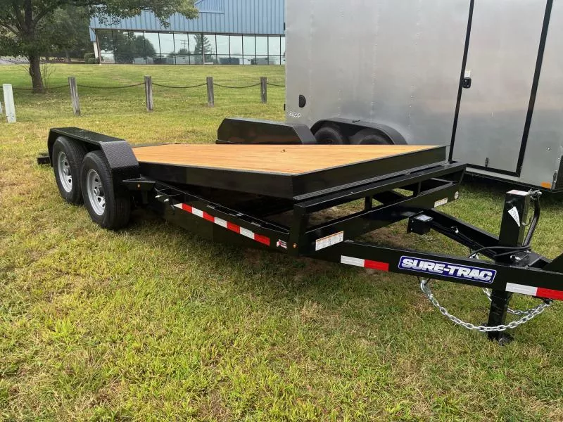 2025 Sure-Trac 7 x 18 Tilt Bed Equipment Trailer  14K