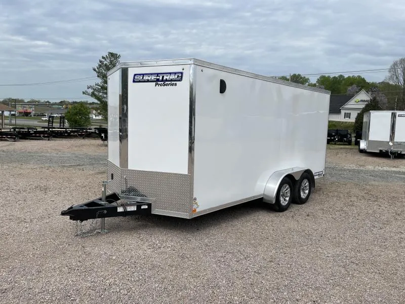 2026 Sure-Trac 7 x 16 Pro Series Enclosed Wedge Cargo Trailer  TA 7K