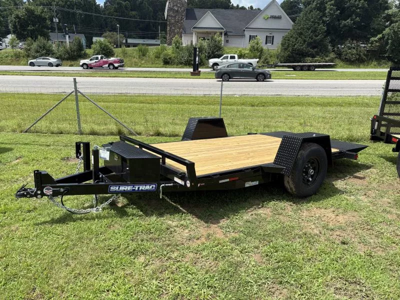 2025 Sure-Trac 78 IN x 12 Single Axle Tilt Bed Equipment Trailer  7.8K