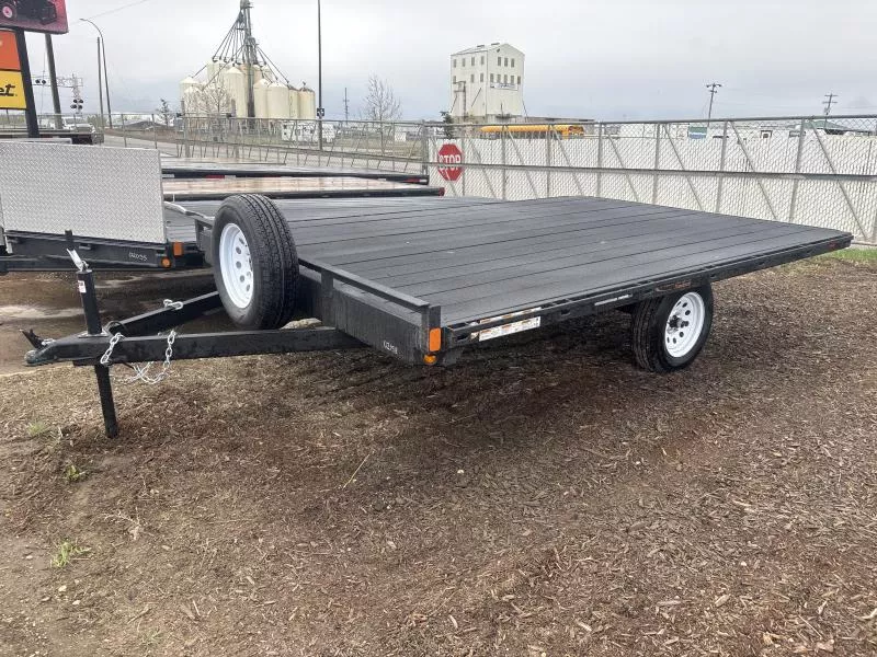2025 Rainbow Trailers 12' Light Deck Above w/ 3500 lbs. Axle Equipment Trailer