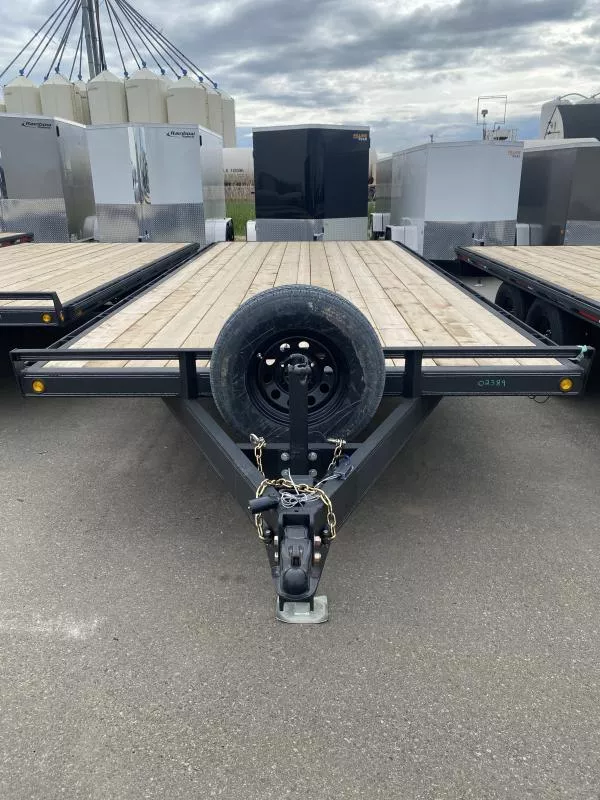 2025 Rainbow Trailers 0520M 20' Deck Above w/ 2-5200 lbs. Axles Equipment Trailer