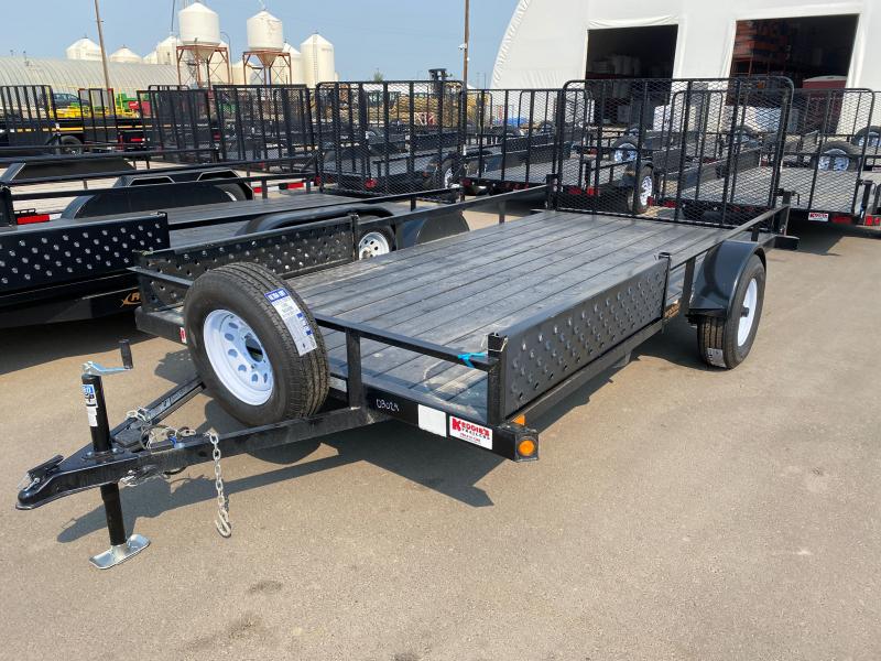 2023 Rainbow Trailers 6 x 12 Angle Iron Side w/ 3500 lb. Axle Utility