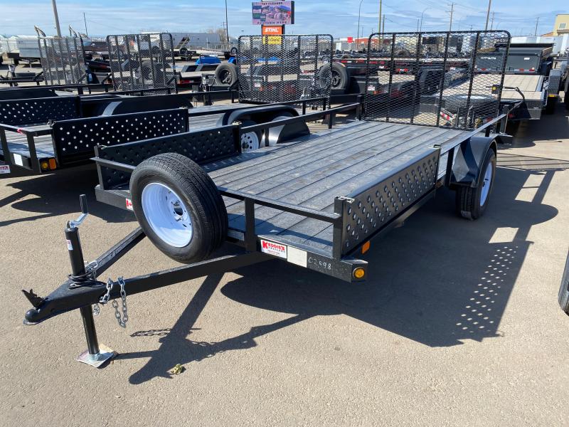 2023 Rainbow Trailers 6.5' x 14' Ramp Side Utility w/ 3500 lbs. Axle