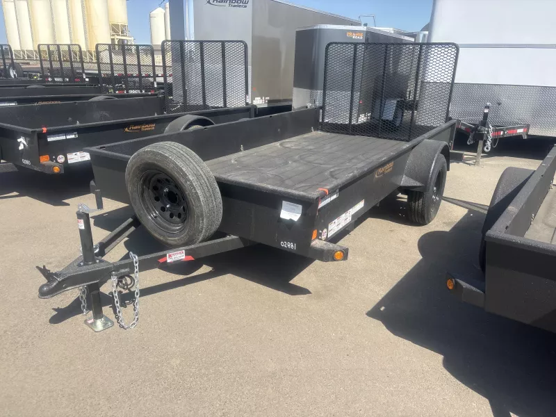 2025 Rainbow Trailers 6 x 12 Solid Side w/ 3500 lb. Axle  Utility Trailer