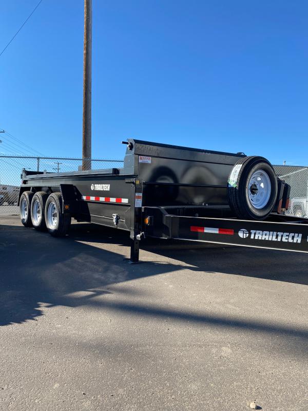 2022 Trailtech 3 x 7000lbs HD - 16' Dump Trailer 2022 Trailtech 3 x 7000lbs HD - 16' Dump Trailer
