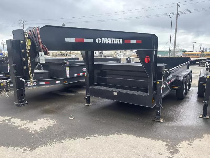 2025 Trailtech L370HD-16' Dump Trailer