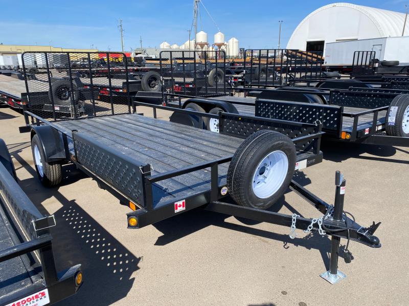 2023 Rainbow Trailers 82" x 12' Angle Iron Side w/ 3500 lb. Axle