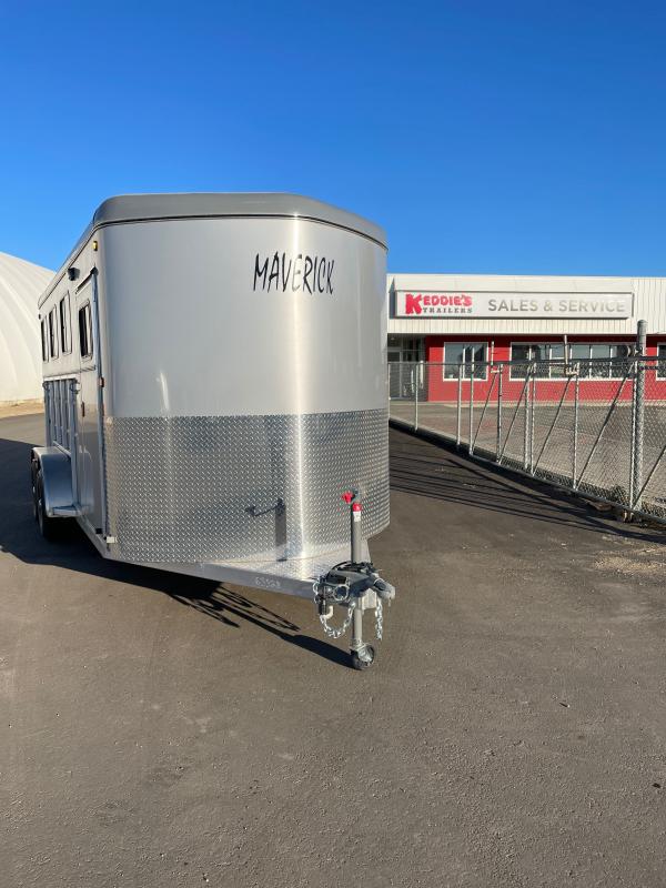 2022 Maverick Lite Deluxe Aluminum 3-Horse Livestock Trailer 2022 Maverick Lite Deluxe Aluminum 3-Horse Livestock Trailer