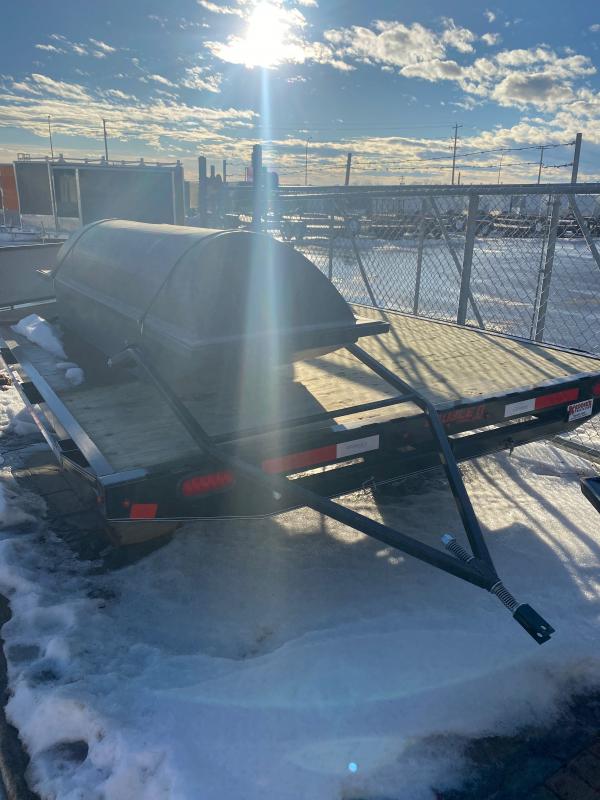 2023 Paddle Plastics Pull Sled With Hitch ATV Trailer Keddie's