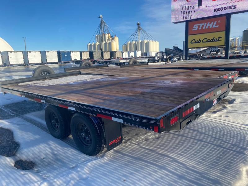 2023 Double A Trailers HB10816' Flatbed Trailer Keddie's Trailers in