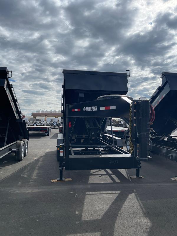 2022 Trailtech L370HD - 16' Drop Gooseneck Dump Trailer 2022 Trailtech L370HD - 16' Drop Gooseneck Dump Trailer