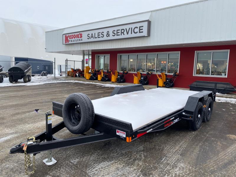 2023 Double A Trailers CT21724' Cushion Tilt Equipment Trailer