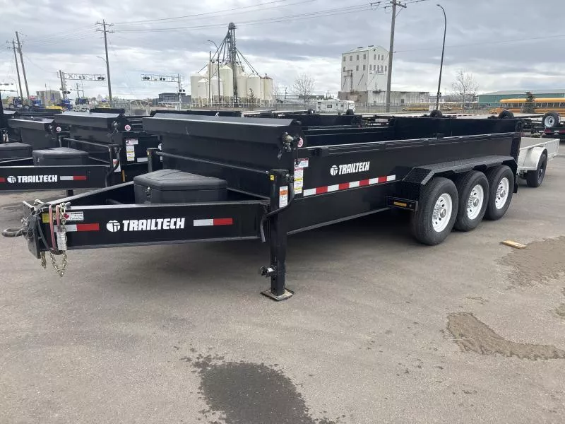 2025 Trailtech L370HD-16' Dump Trailer