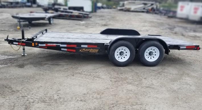 2019 Rainbow Trailers 7716E Equipment Trailer 2019 Rainbow Trailers 7716E Equipment Trailer