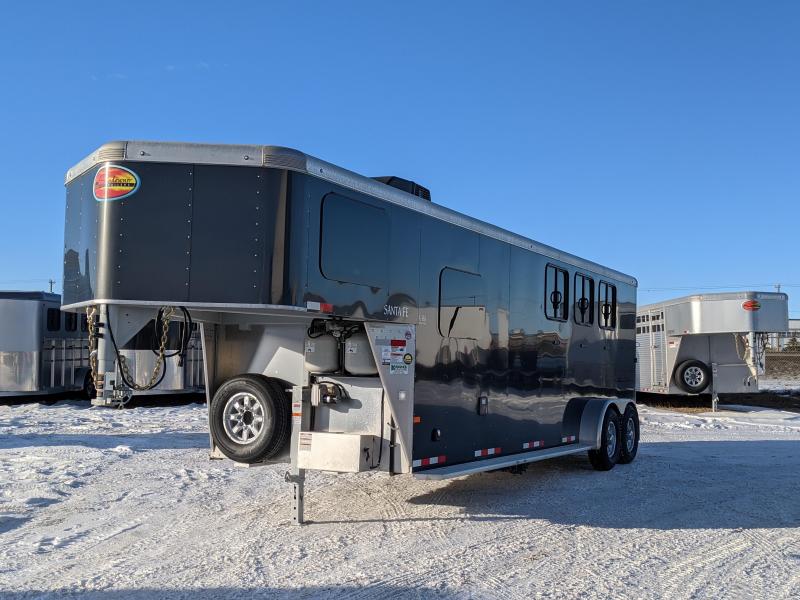 2021 Sundowner Santa Fe 3 Horse Gooseneck Trailer with Living Quarters 2021 Sundowner Santa Fe 3 Horse Gooseneck Trailer with Living Quarters