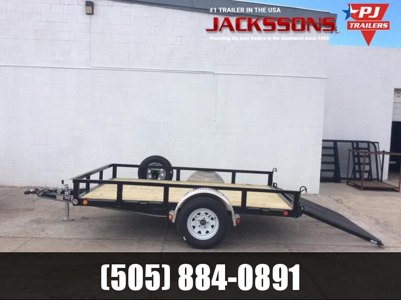PJ Trailers 12' x 77" Channel Utility Trailer PJ Trailers 12' x 77" Channel Utility Trailer