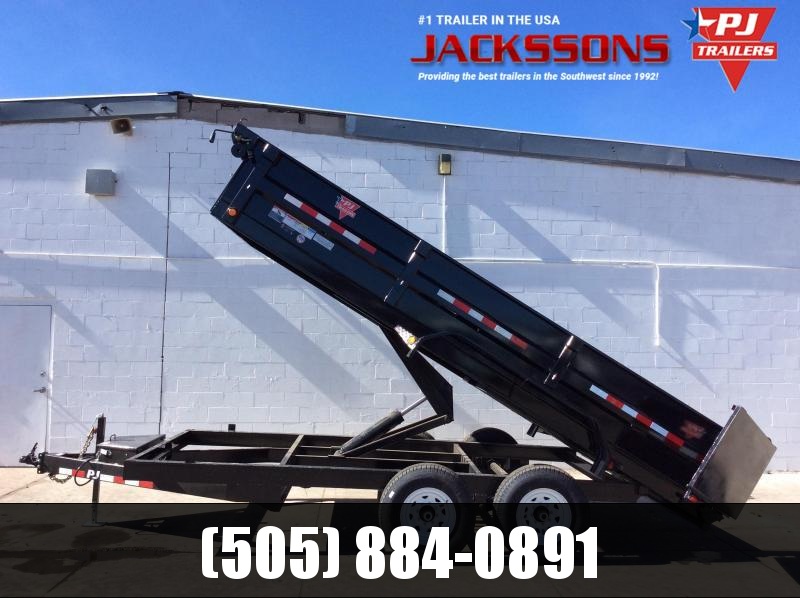 PJ Trailers 12' x 83" Tandem Axle Dump Trailer PJ Trailers 12' x 83" Tandem Axle Dump Trailer