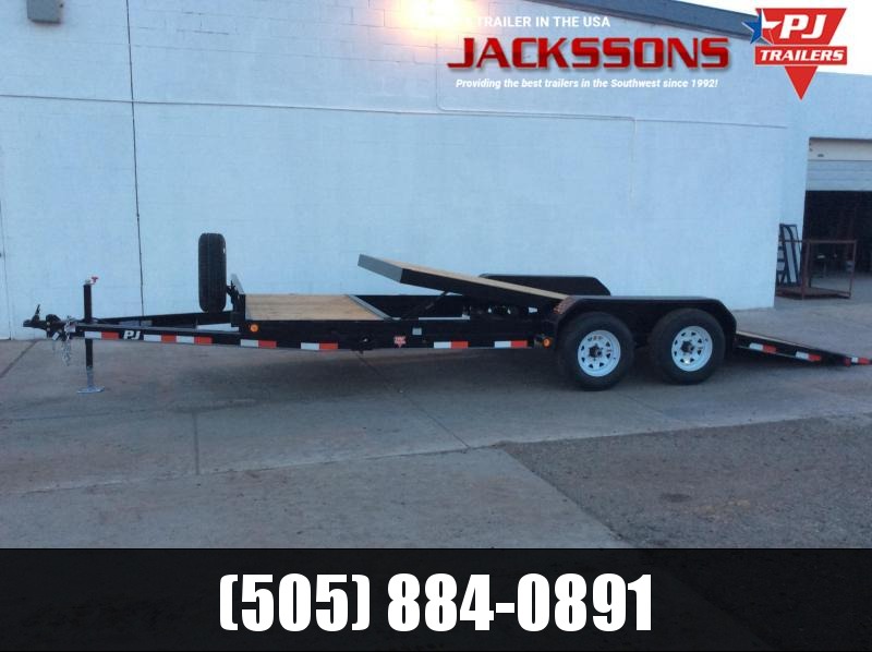PJ Trailers 20' x 6" Channel Equipment Tilt Trailer PJ Trailers 20' x 6" Channel Equipment Tilt Trailer