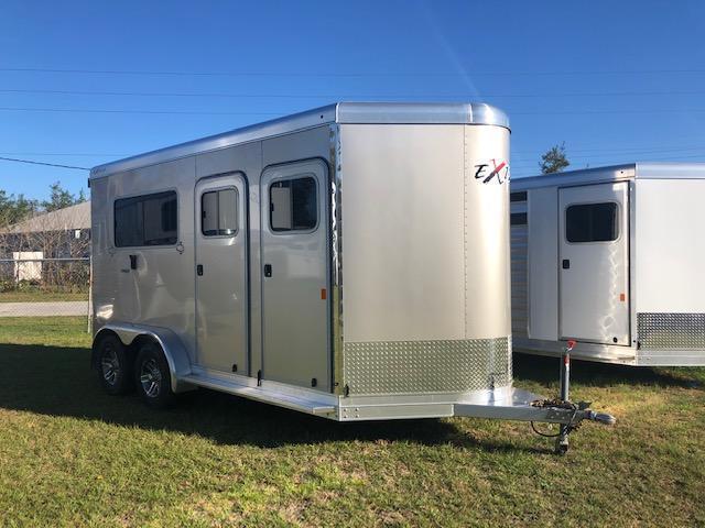 2022 Exiss Trailers 2 horse straight load bumper pull (model 724) Horse Trailer 2022 Exiss Trailers 2 horse straight load bumper pull (model 724) Horse Trailer