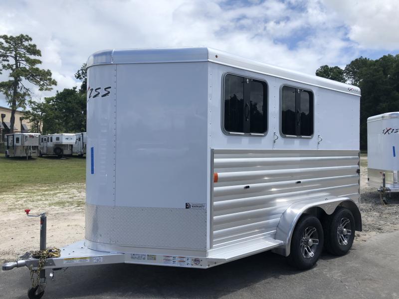 2020 Exiss Trailers 2 horse slant cxf with dressing room Horse Trailer 2020 Exiss Trailers 2 horse slant cxf with dressing room Horse Trailer
