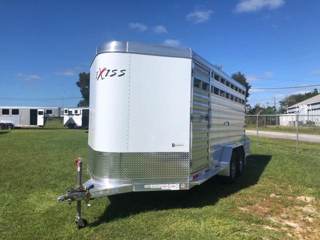 2022 Exiss Trailers 716 stock bumper pull Livestock Trailer 2022 Exiss Trailers 716 stock bumper pull Livestock Trailer