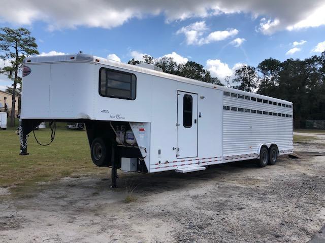 2004 Sundowner Trailers 8' wide 9' lq with 16' stock area Livestock Trailer 2004 Sundowner Trailers 8' wide 9' lq with 16' stock area Livestock Trailer