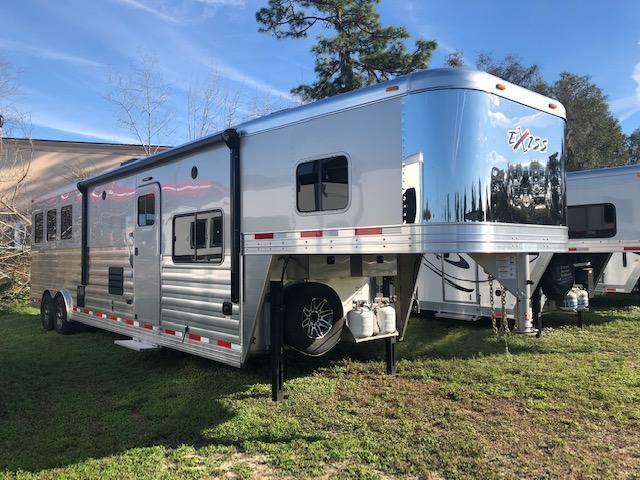 2020 Exiss Trailers 8' wide 3 horse w/14' lq slide/sofa/dinette Horse Trailer 2020 Exiss Trailers 8' wide 3 horse w/14' lq slide/sofa/dinette Horse Trailer
